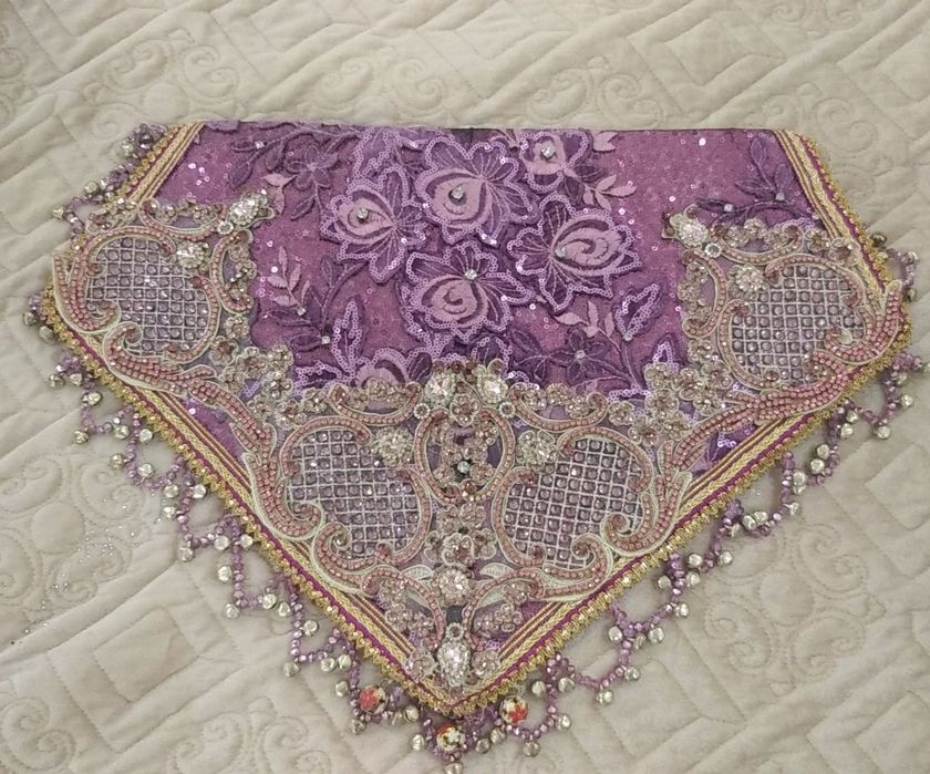 Ансамбль халат дасрумол калпок