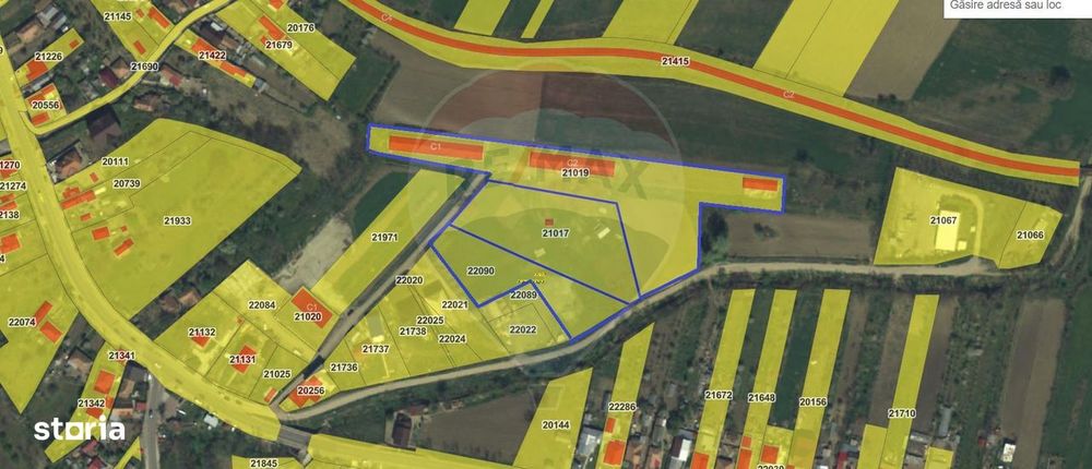 Teren de vanzare intravilan 17,581mp Cislau, judetul Buzau