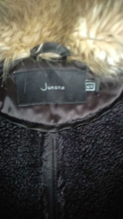 Елек с изкуствена козина топъл размер S