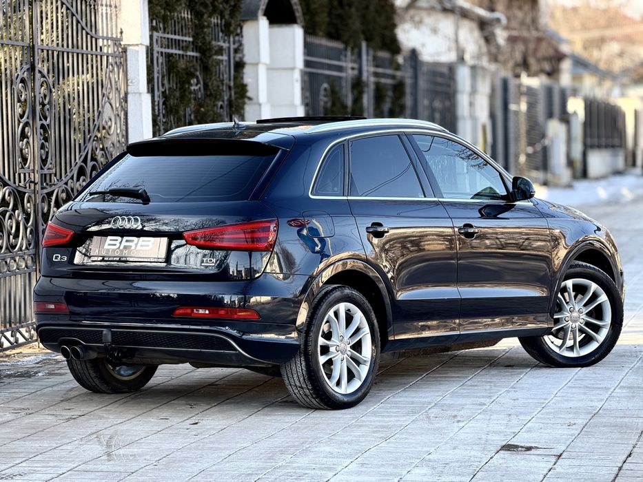 • Audi Q3 2013 / 2.0 Diesel Automat / 3 x S-Line / Parc Auto • Rate •