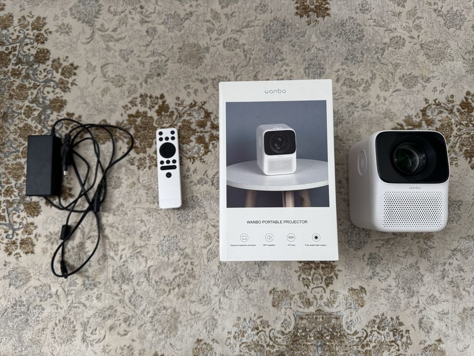 Портативный проектор wanbo portable projector t2 max