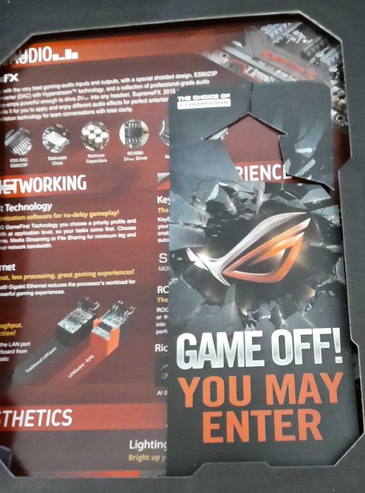 Placa de bază MAXIMUS VIII HERO +16 ram+ procesor, cooler, tastatura