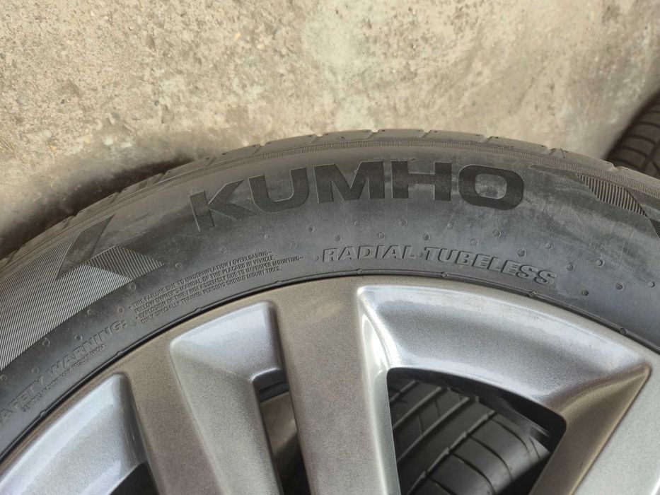 4 ROTI Jante+Anvelope VARA - 215/60/16 5x108 - OEM Peugeot 308 / 508 - Citroen DS - ANVELOPE CA NOI - DOT 2025 !