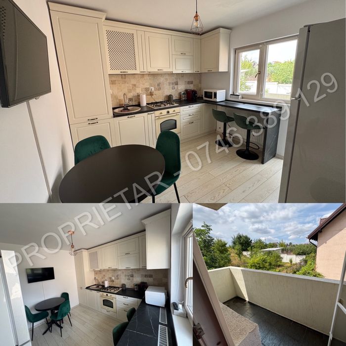 Apartament de închiriat, 2 camere, 63 mp, loc parcare inclus, Horpaz
