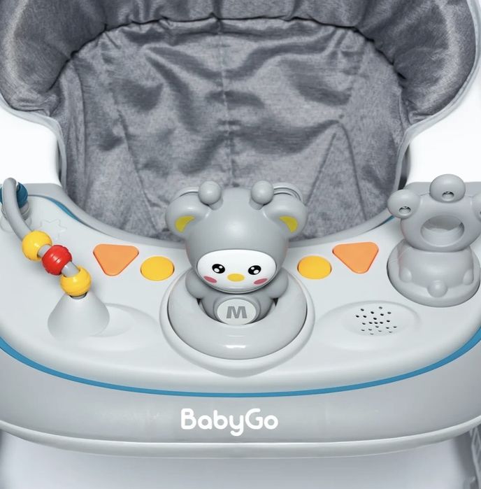 Ходунки BabyGo EasyWalk Grey серый