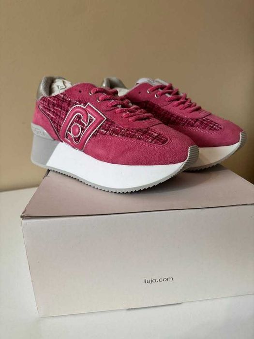 Дамски маратонки LIU JO - DREAMY 02 в розово, 35 номер