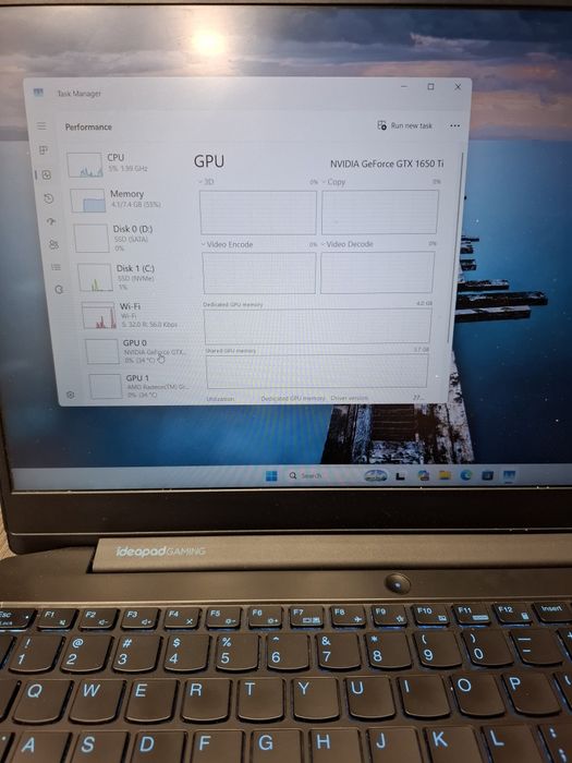 Hope Amanet P4-Lenovo Ideapad Gaming 3 15ARH05/Ryzen 5-4600H/Gtx 1650TI