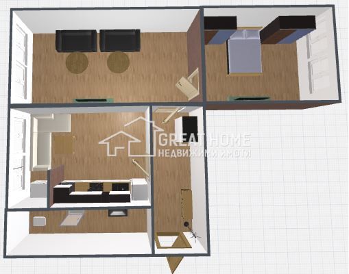 Продава се Тристаен апартамент в Търговище, Център - 53 кв.м за 1083 €/кв.м - Снимка #7