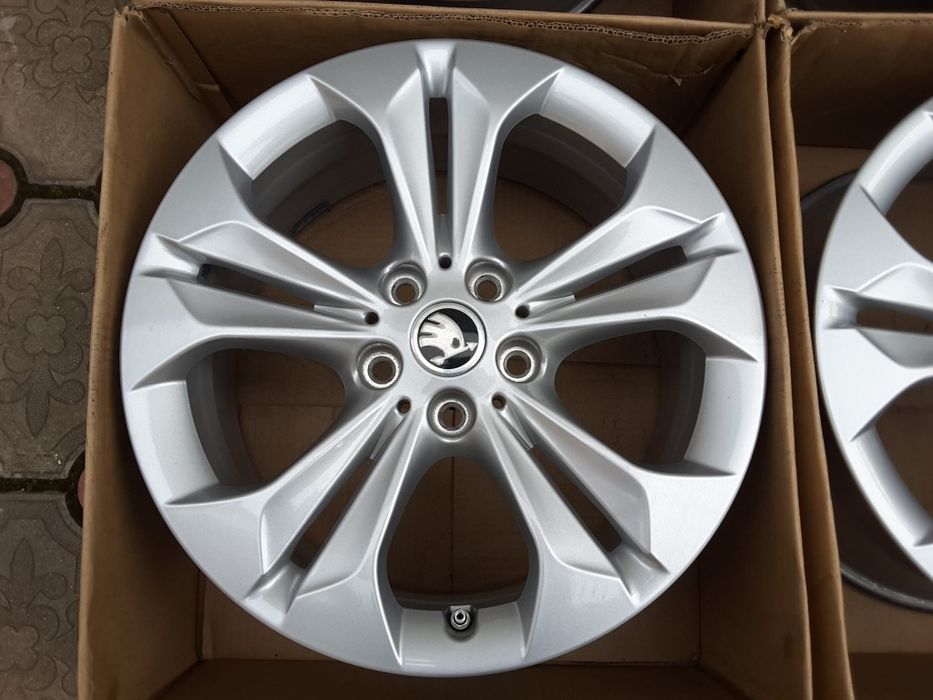 jante aliaj 17; 5x112; Skoda Octavia 4, Octavia 3, Octavia 2, Superb 2
