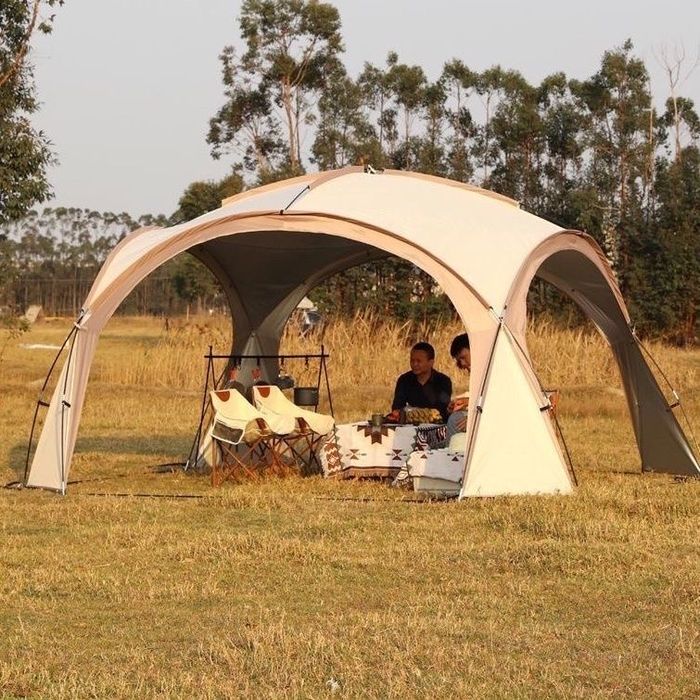 Уличный шатер-тент для отдыха и пикника 420×420×240 см  удобно