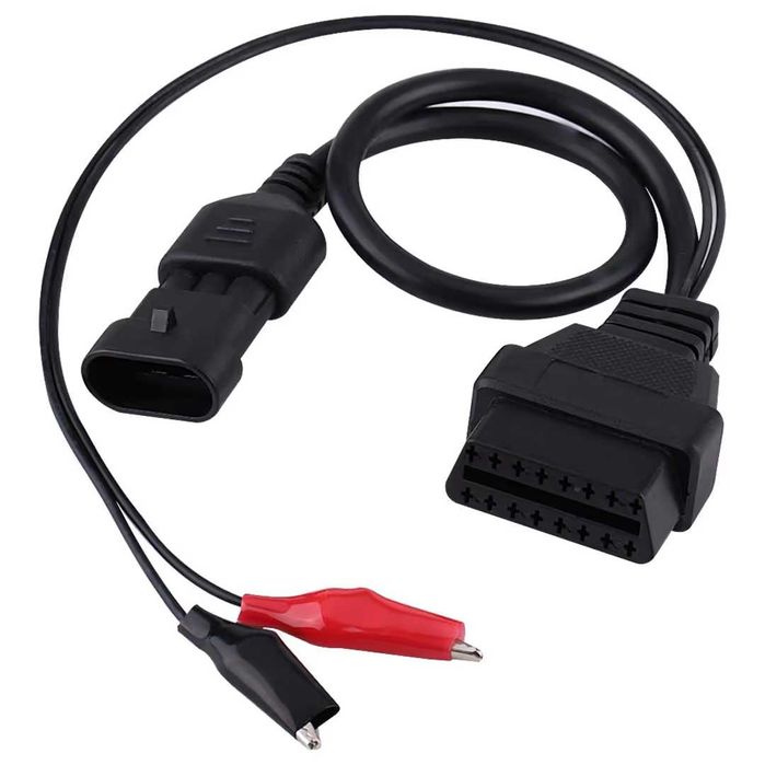 Cablu adaptor diagnostic OBD2 3 pini la 16 pini pentru Alfa Romeo