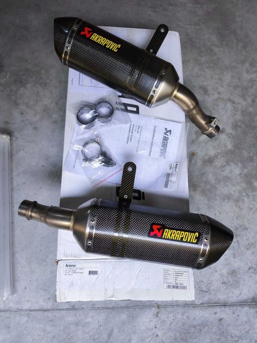 Tobe Akrapovic Carbon Kawasaki Z1000 Z1000SX Ninja 1000 Omologate