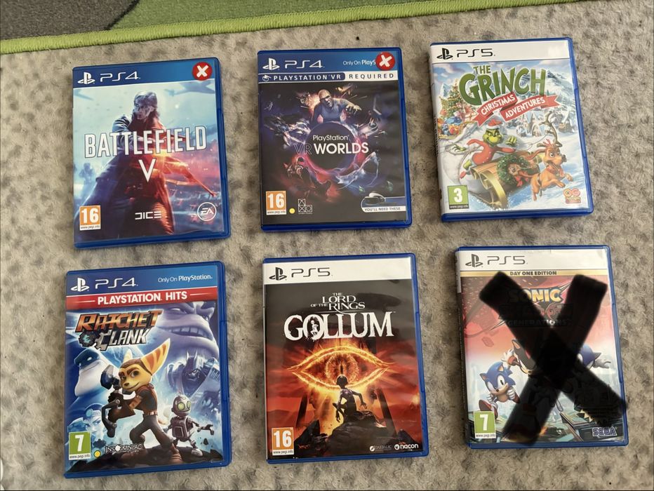 Продавам игри за Ps5 - Ps4