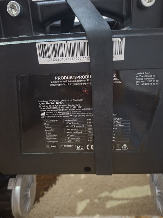 Vând căruț electric pentru persoane cu dizabilitati