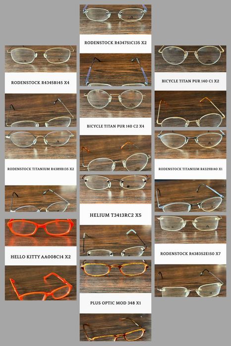 Rame de ochelari originale - Rodenstock, Hello Kitty, si multe altele.
