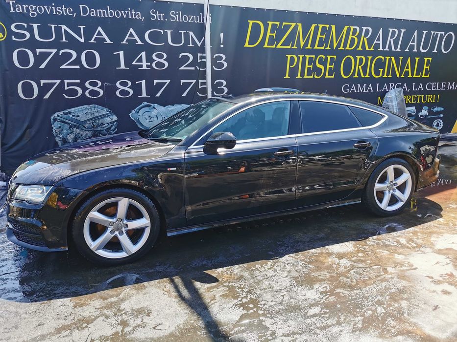 Dezmembreaz audi a7 s-linne 3,0d 245 cp/bara fata a7/capota a7/far a7