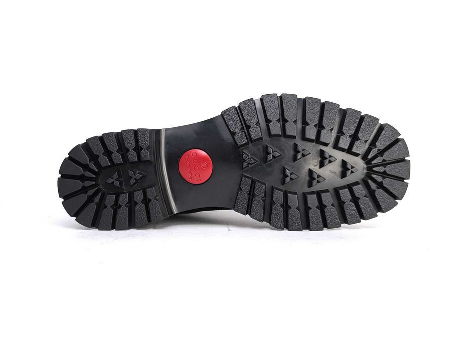 Оригинал Gucci 42 (8) Мужские ботинки берцы