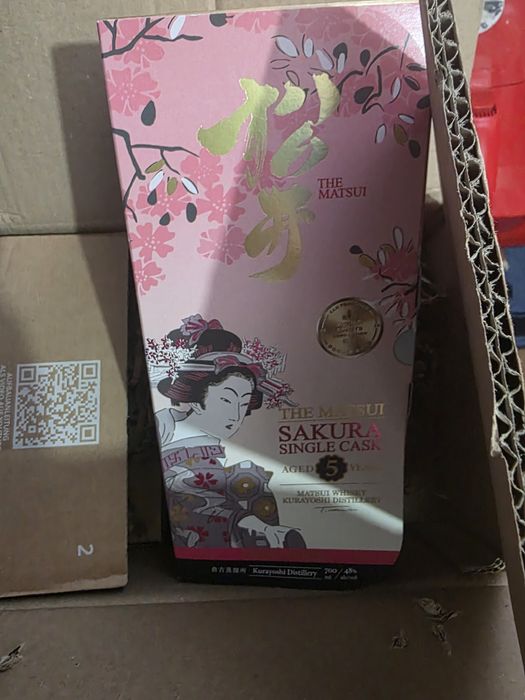 Vând  whisky Matsui: 3 Sakura single malț, 2 Sakura single  cask
