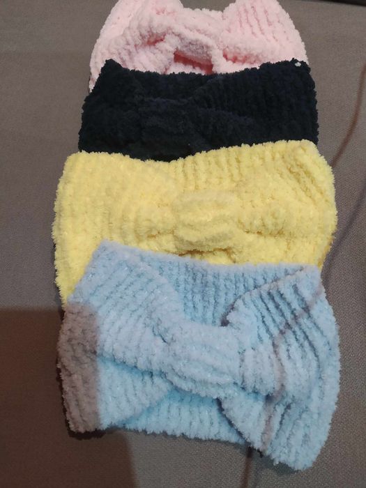 Ръчно плетени ленти за коса