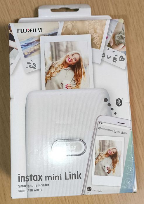 Imprimantă mobilă fotografii - Fujifilm instax mini Link ( Smartphone Printer )