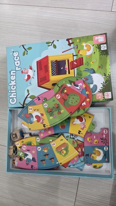Дестра игра Janod- Състезание с колошки