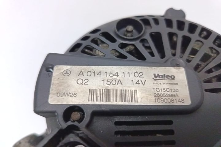 Alternator 150A A0141541102 Mercedes-Benz C-Class W204/S204