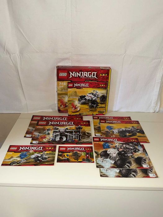 LEGO NINJAGO 2011 – COLECȚIE RARĂ | 2518 + 2505 + 2506 + 2259 + 2516 + 2263