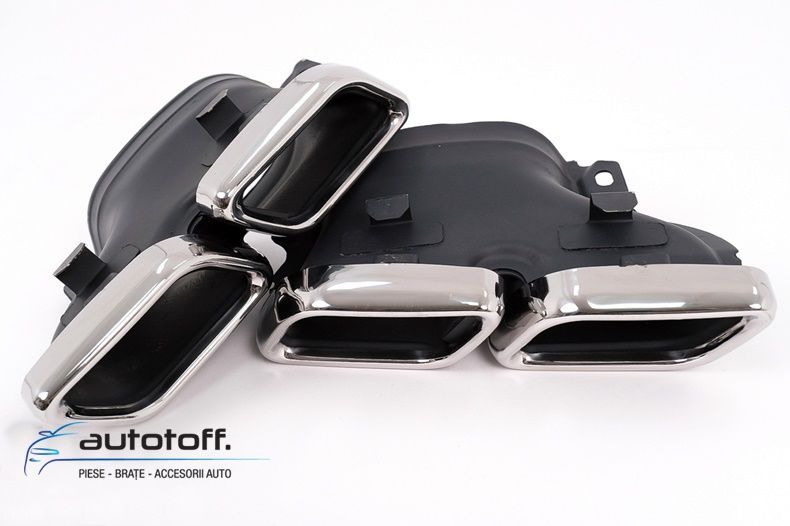 Difuzor bara spate Mercedes GLE W166 (15-18) Chrome Look AMG