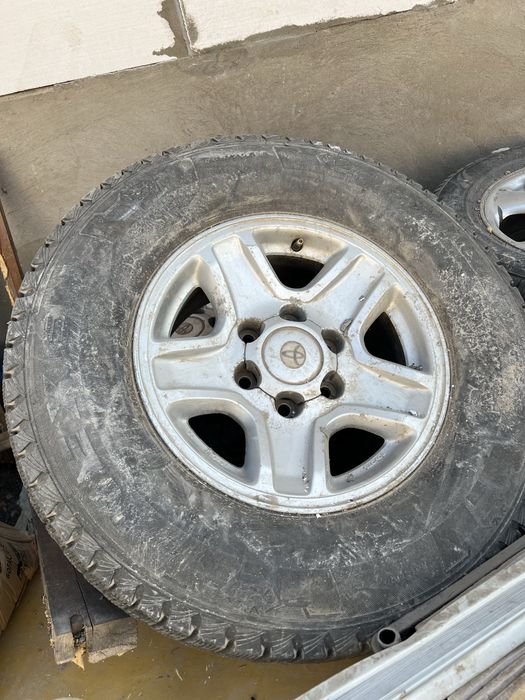 Диски с резиной от прадо