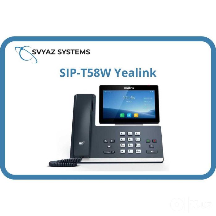 SIP-T58W IP телефон Yealink