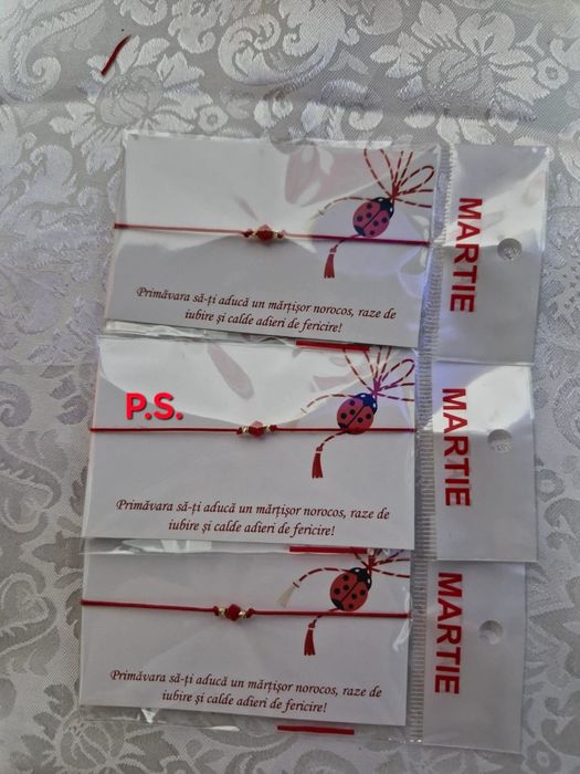 Mărțișoare cu bile aur 14k!