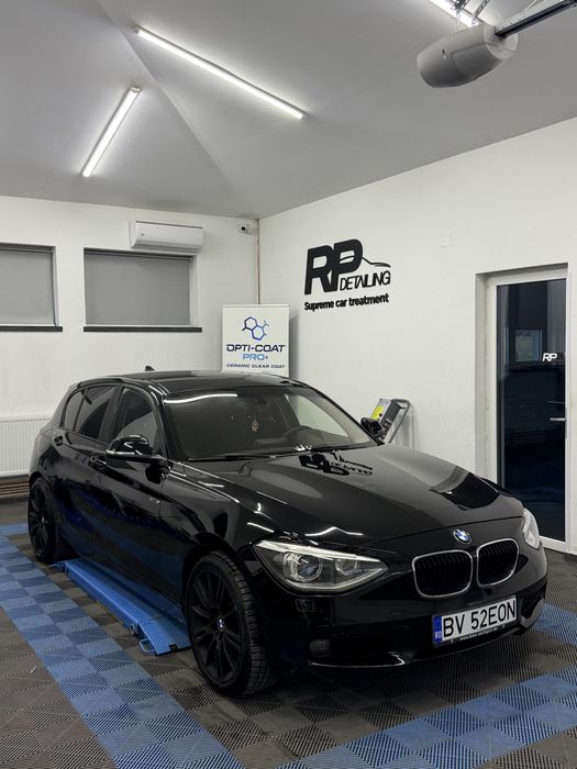 BMW Seria 1 F20 120d 184CP Manuală | Jet Black | Pachet M Interior | Suspensie & Faruri LED Adaptive | Jante 18" M