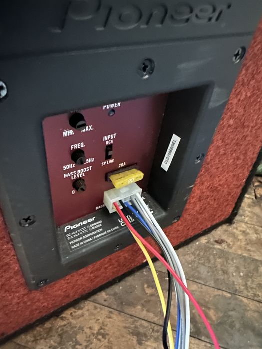 Subwoofer activ Pioneer TS WX 300A