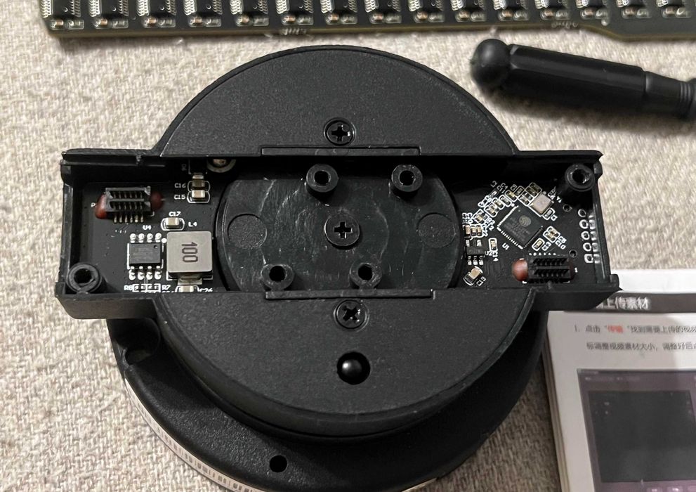 Ventilator LED Holografic 3D defect – pentru piese sau reparație