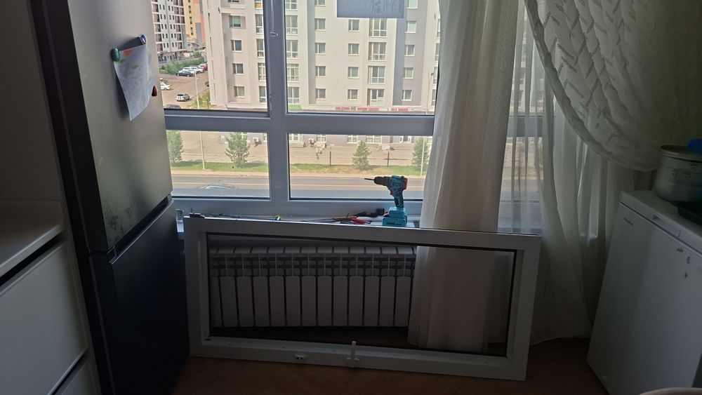 Замена стеклопакет