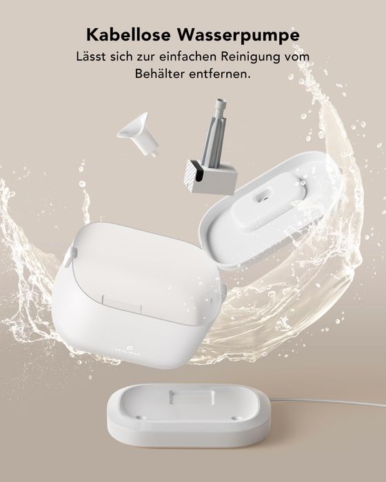 Fântână de băut pentru pisici cu pompă wireless PETLIBRO