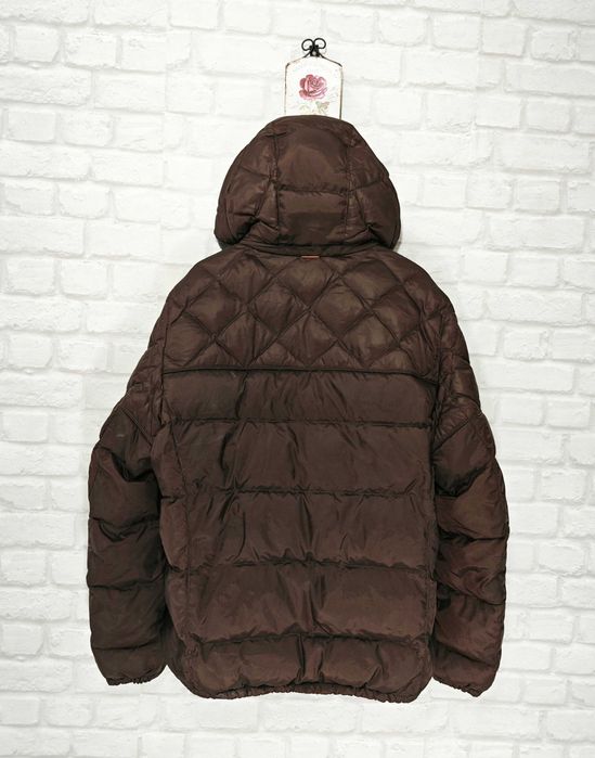 HUGO BOSS Пухено яке с качулка  и Пух Размер 52 / XL