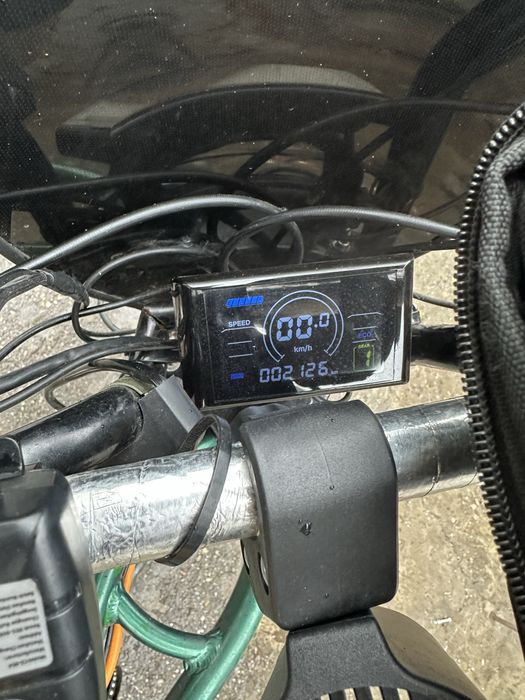 Bicicleta pegas motor 1500w baterie 48 v