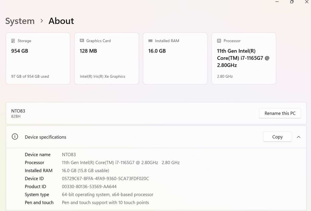 Laptop | Tableta Lenovo Yoga 14 ITL5 Ultraportabil - Ca Nou