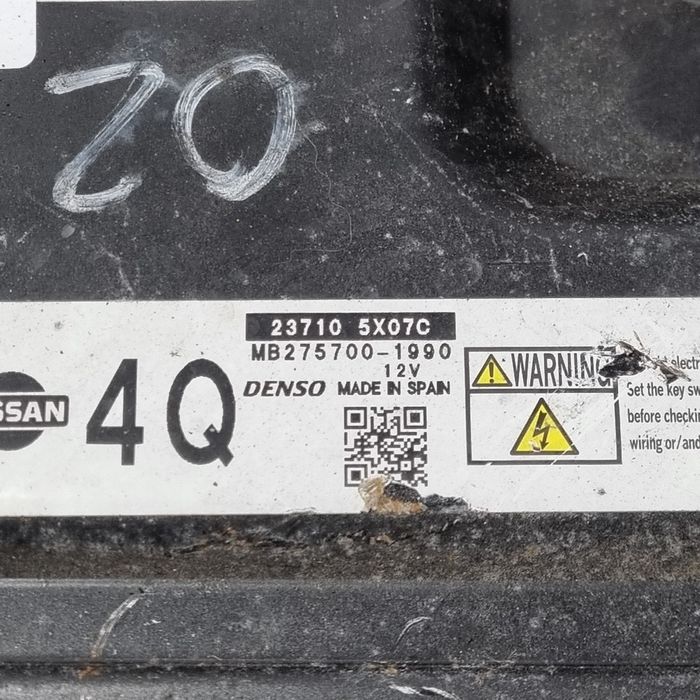 Компютър на двигателя Nissan Navara D40 Facelift 2