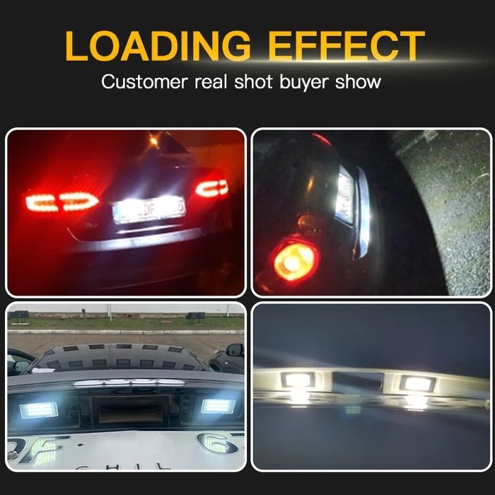 Lampi LED numar Audi A1 A4 B8 A5 A6 A7 Q5 TT