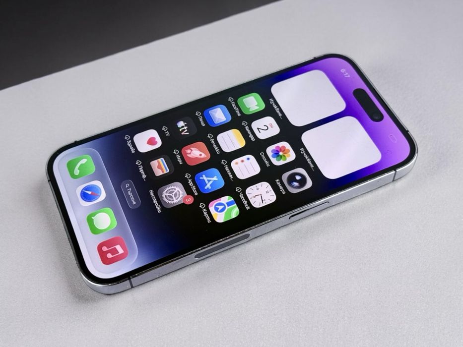 Apple iPhone 14 Pro 128GB USA Deep Purple 100% Батерия! Гаранция!