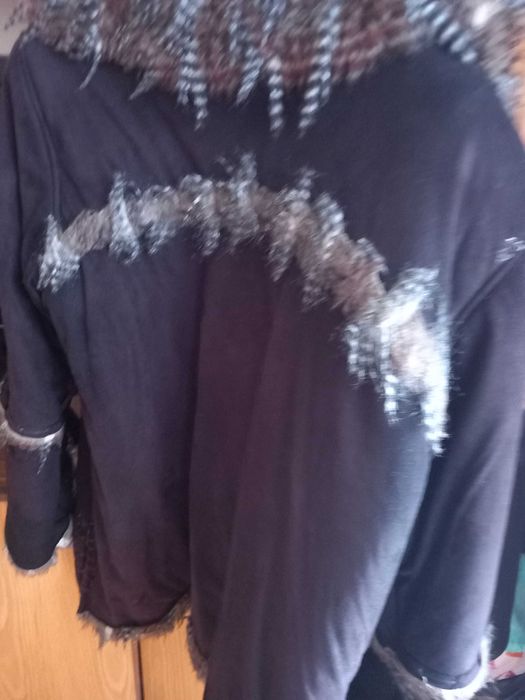 Дамско кожено палто