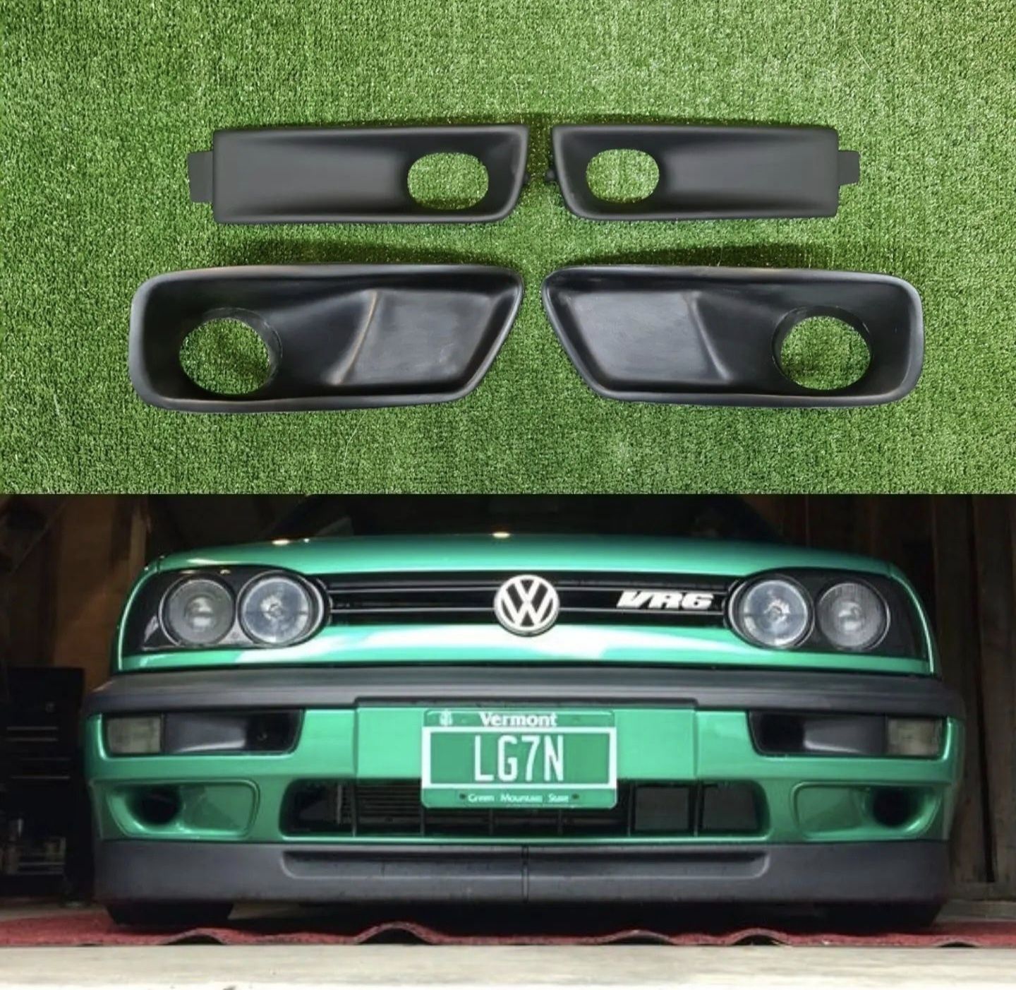 Тюнинг бампер RIEGER на Golf 3 VW