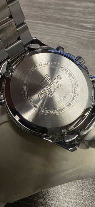 Casio Men's EF527D-1AV Edifice Stainless Steel Multi-Function Watch