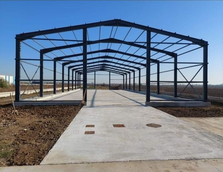 Confectionam structuri metalice in ateliere cu sudori profesionisti si