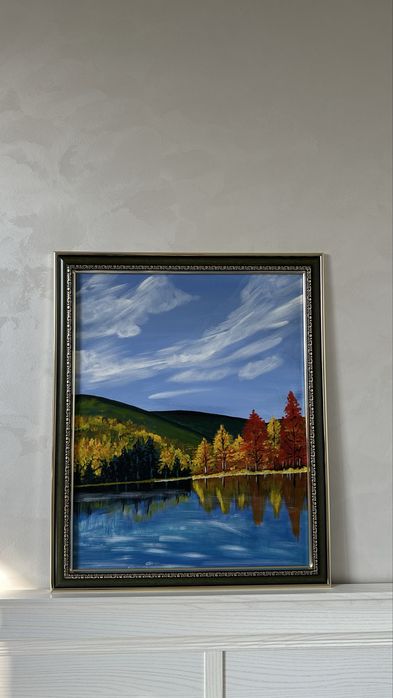 Картина пейзаж осень