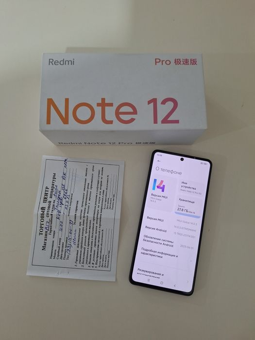 Redmi note 12 pro 5G 256