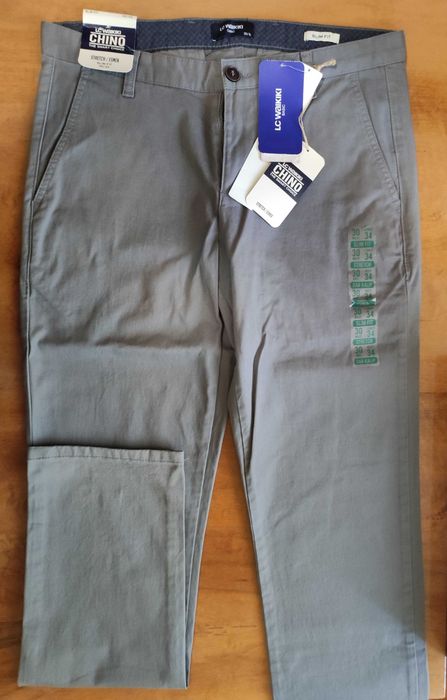 6 pantaloni chino slim fit LC Waikiki/H&M, mar. W30,31/L34(32) [S] noi