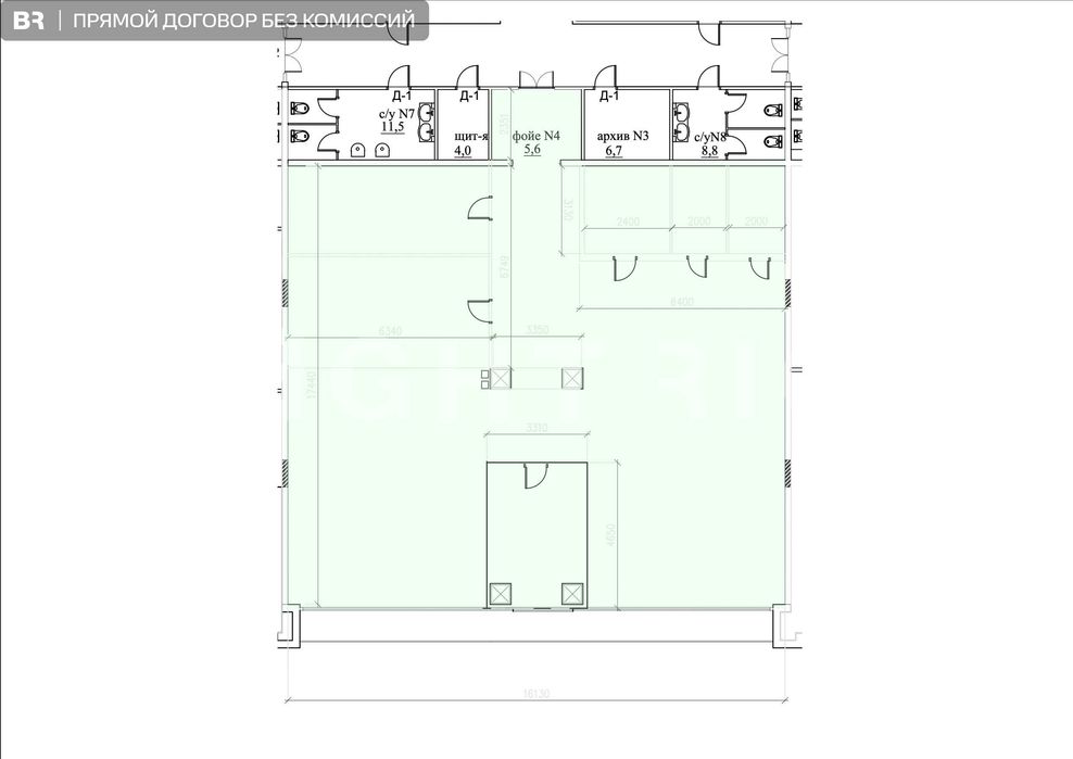Алатау Гранд - современный офис 297.9м²